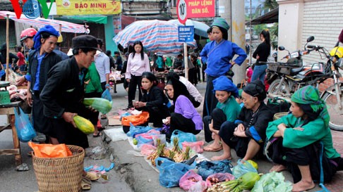 Hoang Su Phi market  - ảnh 1