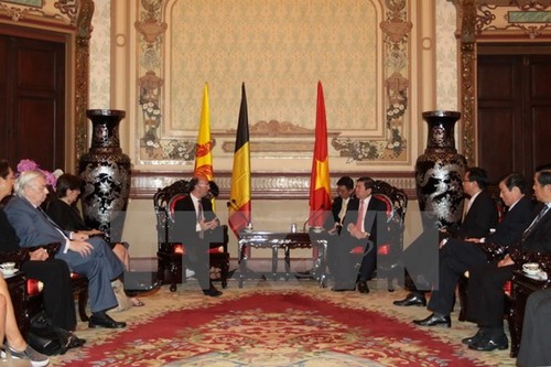HCMC leader receives Wallonie-Bruxelles Minister-President  - ảnh 1