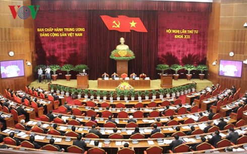 Party Central Committee meeting enters 3rd day - ảnh 1