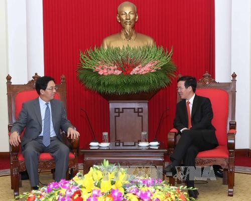 Senior Party official receives Chinese Ambassador  - ảnh 1