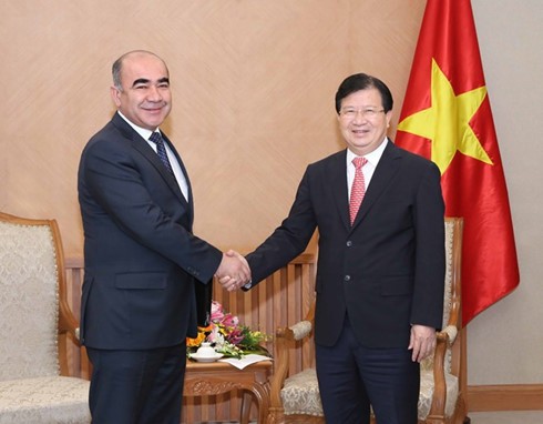 Vietnam, Uzbek Deputy Prime Ministers meet in Hanoi - ảnh 1