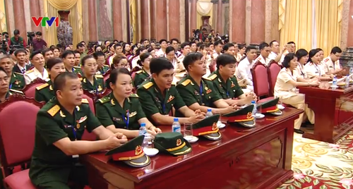 Prominent Trade Union members of the armed forces honored  - ảnh 1