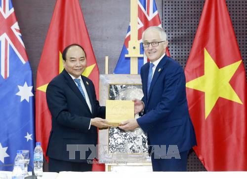 Prime Minister meets New Zealand, Australian counterparts  - ảnh 2