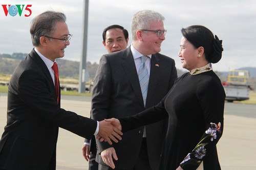 National Assembly Chairwoman begins official visit to Australia - ảnh 1