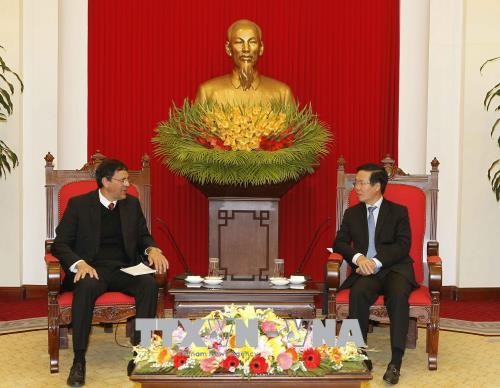 Cuban Communist Party delegation received in Hanoi - ảnh 1