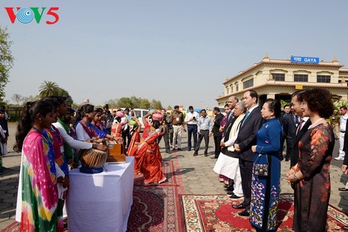 President visit India’s Bodh Gaya, a sacred Buddhist site - ảnh 2