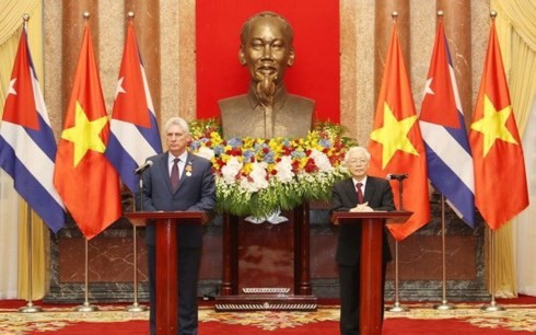 Cuban President highlights special relationship with Vietnam - ảnh 1