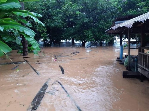 Vietnam sends sympathy over flooding in Laos - ảnh 1