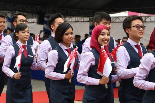 Southeast Asian, Japanese youth ship visits Ho Chi Minh City  - ảnh 1