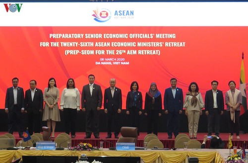 Senior officials meet ahead of ASEAN Economic Ministers’ Retreat - ảnh 1