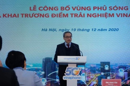 Vinaphone 5G commercial network piloted in Hanoi, Ho Chi Minh City - ảnh 1