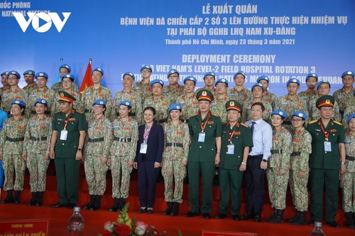 Staff of Vietnam’s 3rd field hospital sent to South Sudan - ảnh 1