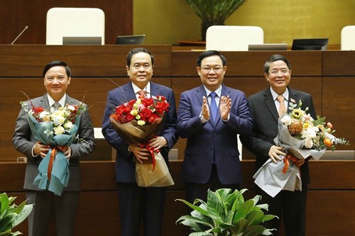 National Assembly elects three new vice chairmen - ảnh 1