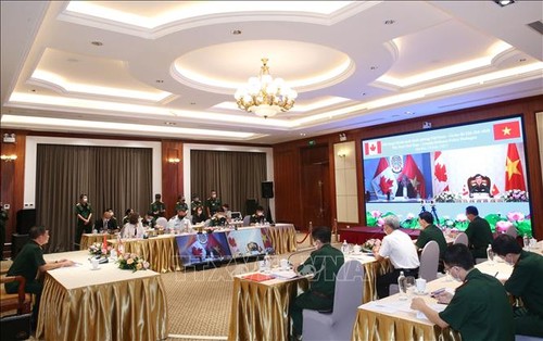 Vietnam, Canada hold first online defence policy dialogue - ảnh 1