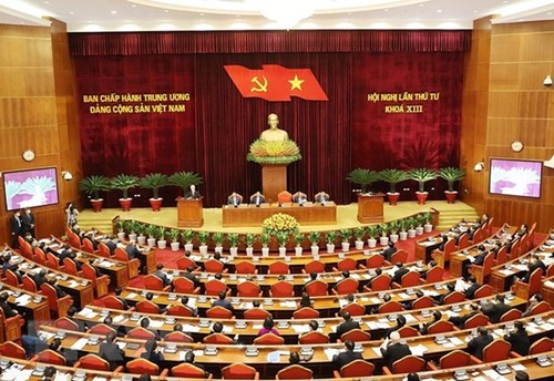 Party Central Committee discusses strengthening Party building and rectification - ảnh 1