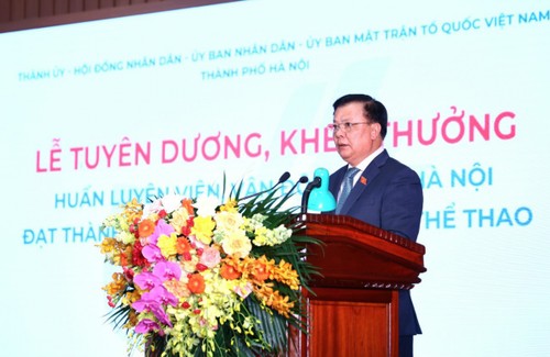 Hanoi honors SEA Games coaches and athletes - ảnh 1