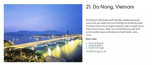 TripAdvisor ranks Hanoi, Da Nang among most popular destinations in Asia 2022 - ảnh 2