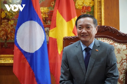 Ambassador praises Vietnam-Laos friendship on 60th anniversary of diplomatic ties - ảnh 1