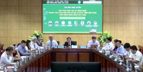 Seminar discusses sci-tech solutions to Mekong Delta’s adaptation to climate change - ảnh 1