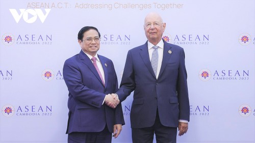 WEF commits to promoting cooperation with Vietnam - ảnh 1