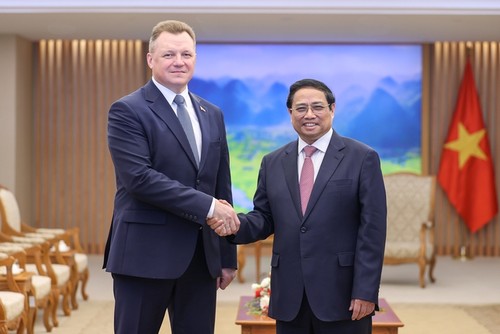 PM receives Belarus Minister of Emergency Situations   - ảnh 1