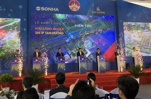 Construction begins on 68 million USD industrial park in Vinh Phuc - ảnh 1