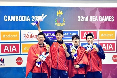 SEA Games 32: Vietnam ranks 4th on medal tally on May 7 - ảnh 1