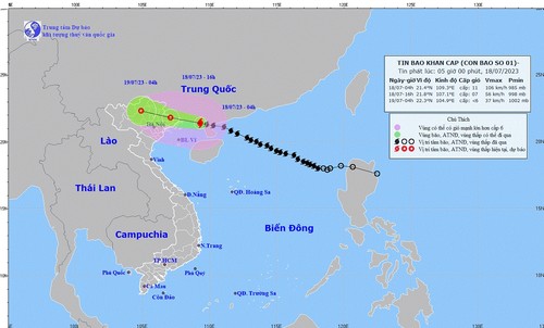 Typhoon Talim: Health Ministry requests not to interrupt medical treatment, airports close - ảnh 1