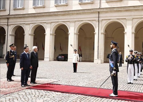 Vietnamese, Italian presidents hold talks on strengthening partnership  - ảnh 1