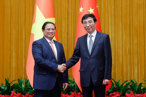 PM meets with chairman of the Chinese People's Political Consultative Conference  - ảnh 1