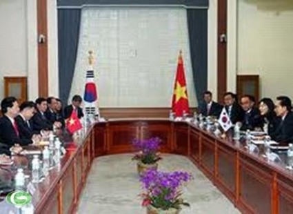 越韩第9次环境部长会议在河内举行 - ảnh 1