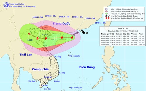 越南各地积极开展应对台风“电母”方案 - ảnh 1