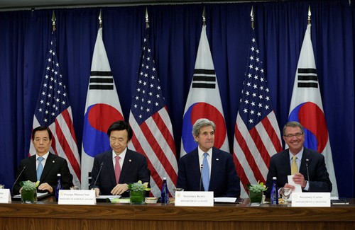 美韩同意努力应对朝鲜问题 - ảnh 1