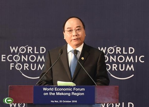 阮春福总理：要将湄公河区域经济对接视为重点工作 - ảnh 1