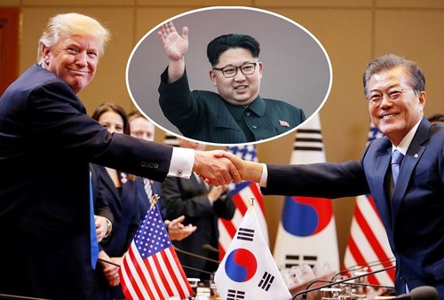 韩美国致同意就朝鲜问题配合行动 - ảnh 1