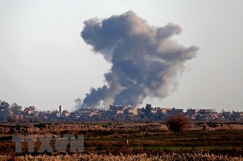  叙利亚防御以色列空袭 - ảnh 1