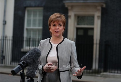 英国脱欧：苏格兰首席部长斯特金称不排除阻止英国脱欧的任何选项 - ảnh 1