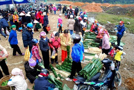 越南少数民族的传统春节色彩 - ảnh 1