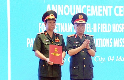 越南三号二级野战医院成立暨任命仪式在胡志明市举行 - ảnh 1