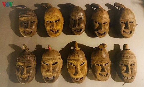 勉语瑶族人文化信仰中的面具 - ảnh 1