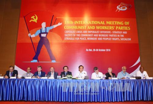 В Ханое открылась 18-я международная встреча коммунистических и рабочих партий - ảnh 1
