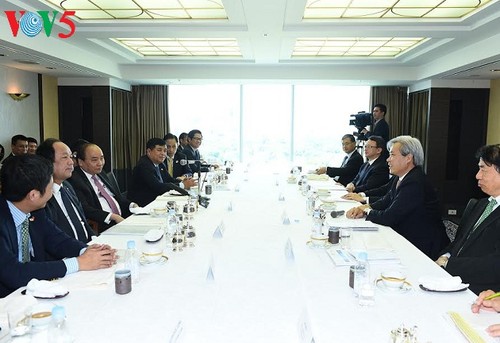 Премьер Вьетнама Нгуен Суан Фук провел встречу с японскими инвесторами - ảnh 1