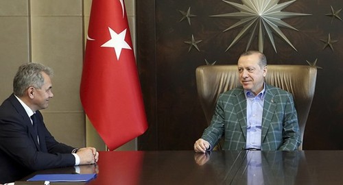 Президент Турции принял министра обороны России - ảnh 1