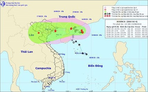 Во Вьетнаме активно борются с тайфуном «Бебинка»  - ảnh 1