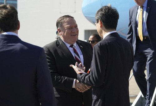 Япония и США договорились обсудить визит госсекретаря США Майкла Помпео в КНДР - ảnh 1