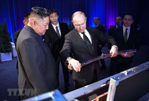 Лидер КНДР Ким Чен Ын отбыл из Владивостока на родину - ảnh 1