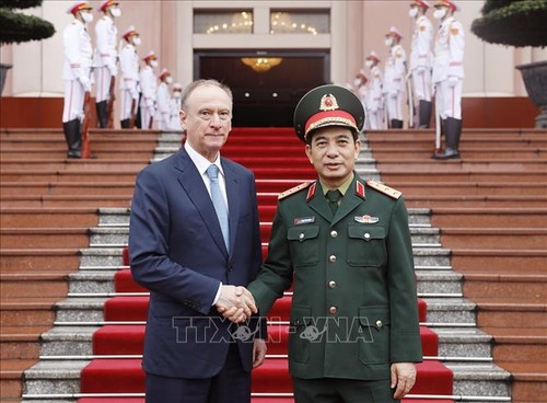 Начальник Генерального штаба Вьетнамской народной армии принял Секретаря Совета Безопасности Российской Федерации  - ảnh 1