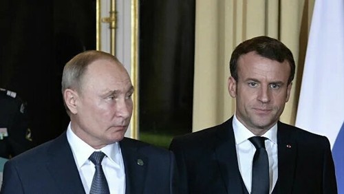Президенты РФ и Франции обсудили по телефону ситуацию в Украине - ảnh 1
