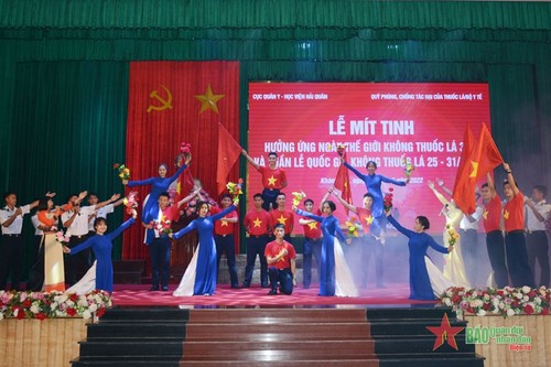 Во Вьетнаме прошел митинг, посвященный Всемирному дню без табака  - ảnh 1