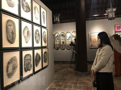 Художественная выставка «Древние знаки цивилизации» в Ханое - ảnh 1